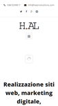 Mobile Screenshot of halproductions.com